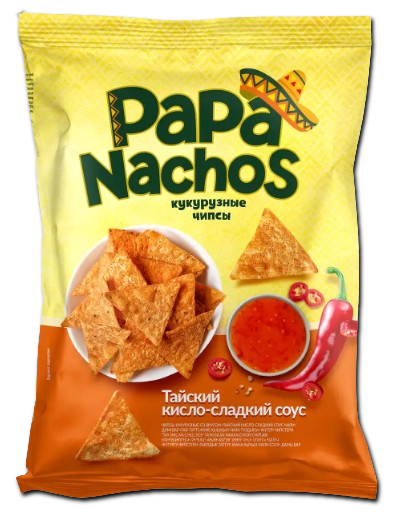 Papa nachos / Thai sweet and sour sauce